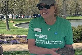Kathy Fournier at the 2022 Earth Day 365 event